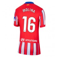 Maglie da calcio Atletico Madrid Nahuel Molina #16 Prima Maglia Femminile 2024-25 Manica Corta